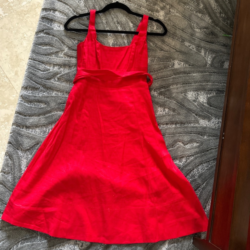 Red dress